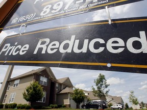 Economists expect Canadian housing sales and prices to fall further.