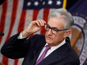 Federal Reserve chair Jerome Powell.