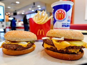 Higher prices helped boost McDonald's earnings.