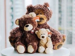 Spin Master Corp.'s Gund teddy bears.
