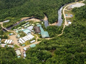 Lundin Gold Inc.'s Fruta del Norte gold project in Southeast Ecuador.