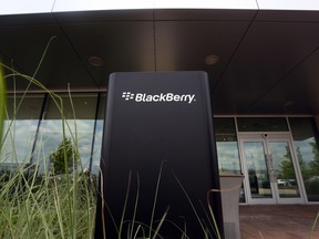 BlackBerry Ltd. headquarters in Waterloo, Ont.