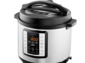 This photo provided by U.S. Consumer Product Safety Commission shows Insignia 6-Quart Multi-Function Pressure Cooker. Best Buy, on Friday, Oct. 27, 2023, is recalling nearly 1 million pressure cookers and separate inner pots due to a defect that can cause hot foods to spew out, posing burn hazards. The cookers, sold under the brand Insignia, have incorrect volume markings on their inner pots -- which can cause consumers to overfill them. (U.S. Consumer Product Safety Commission via AP)