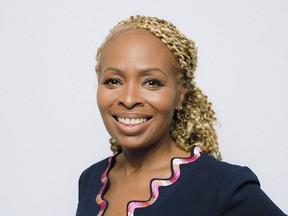 Jocelynne Rainey, CEO of Brooklyn Org, is photographed in 2021 in the Brooklyn borough of New York.