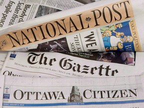 Postmedia Network Canada Corp. publishes dozens of newspapers including the Financial Post, the National Post and the Vancouver Sun.