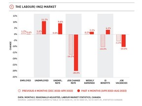 The Canadian labour market in 2023