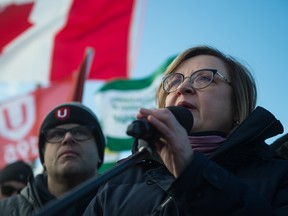 Unifor national president Lana Payne.