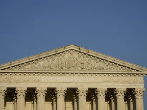 FILE - The Supreme Court is seen on April 21, 2023, in Washington. The new term of the high court begins next Monday, Oct. 2.