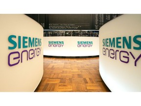 Siemens Energie goes public at Frankfurt stock exchange on monday September 28.