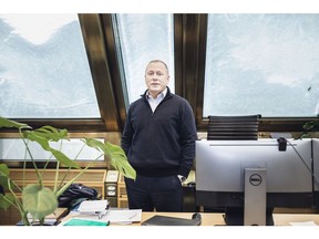 Nicolai Tangen, chief executive officer of Norges Bank Investment Management, during an interview at their offices in Oslo, Norway, on Wednesday, Dec. 1, 2021. Inflation tops the list of worries for the head of Norway's massive sovereign wealth fund.