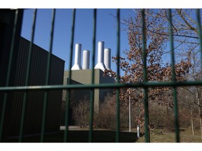 A natural gas power plant in Brandenburg, Germany.