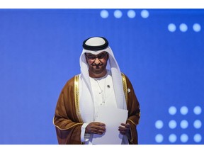 COP28 President Sultan Al Jaber. Photographer: Christopher Pike/Bloomberg
