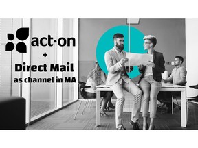 Customers can now send direct mail offerings through Act-On automated programs and 3rd party vendors (IgnitePost, Sendoso, and Postal.io).