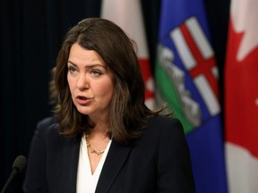 Alberta Premier Danielle Smith outlines the Alberta Sovereignty Within A United Canada Act motion that she will bring before the Alberta legislature on Nov. 27.