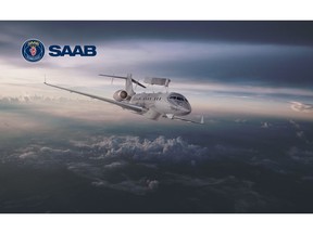 Bombardier Defense Delivers Seventh Global Aircraft for Saab's GlobalEye Airborne Surveillance Solution