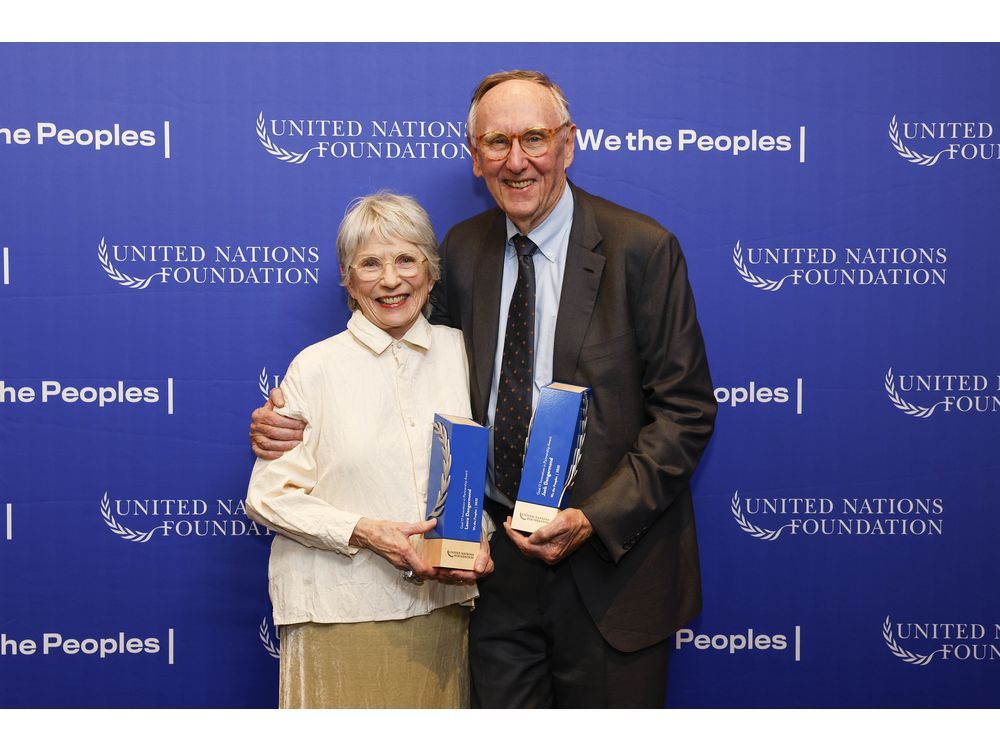 Jack and Laura Dangermond Honored with Goal 17 Innovation in Partnership Award