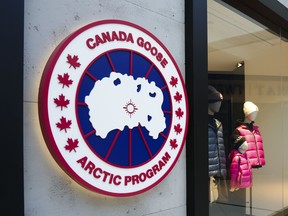 A Canada Goose storefront in Ottawa.