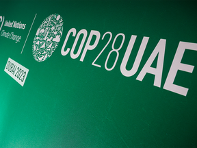 COP28 climate change conference logo