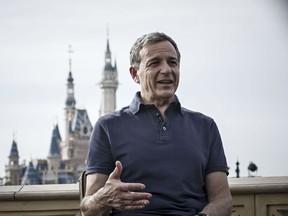 Walt Disney chief executive Bob Iger at Disneyland in Shanghai, China, in 2017.