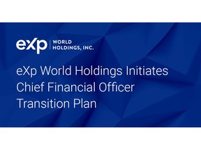Current CFO Jeff Whiteside to remain at eXp World Holdings through Dec. 1, 2023