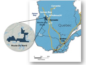 Figure 1 - Route Du Nord location, Discovery Lithium