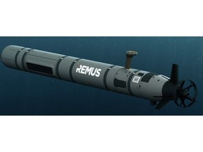 HII REMUS 620 with Kraken MINSAS 60 Payload