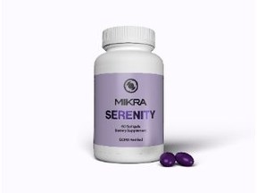 Serenity, a natural supplement for the relief of symptoms of anxiety based on the clinically studied extract of lavender oil, comes with a 30-day supply in every bottle.