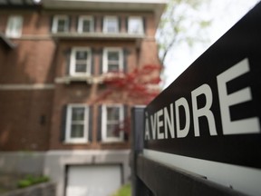 The Quebec Professional Association of Real Estate Brokers say home sales in the Montreal area in October fell two per cent year over year.