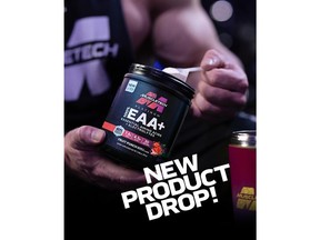 Fans that visit MuscleTech® at the 2023 Dubai Muscle Show will get a sneak peek of MuscleTech® EuphoriQ pre-workout, and have the opportunity to try samples of both Platinum 100% EAA+ flavors (Fruit Punch and Grape) and ISOWhey.