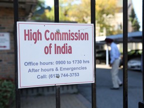 The High Commission of India in Ottawa.