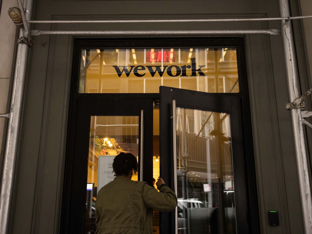 WeWork bankruptcy won't spell the end of co-working trend in Canada,
industry watchers say