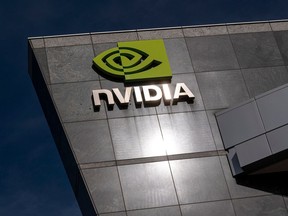 Chipmaker Nvidia's headquarters in Santa Clara, California.