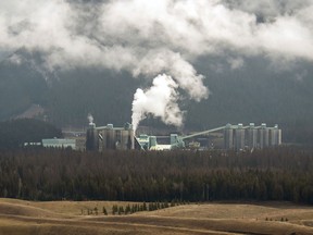 Teck Resources' steelmaking coal mine in the Elk Valley near Sparwood, British Columbia.