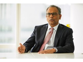 Rajiv Jain, founder and chief investment officer of GQG Partners, during an interview in New York, US on April 4, 2023.