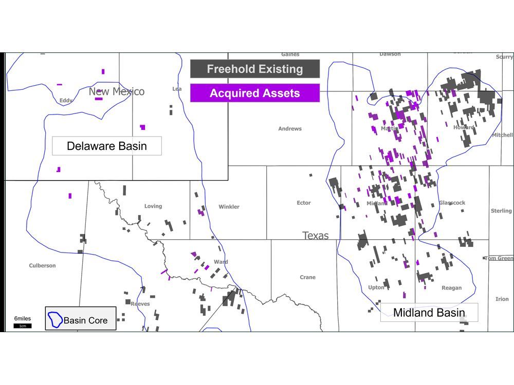 Freehold Royalties Ltd. Enters Into Agreements To Acquire Permian Basin ...