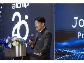 Alchip President and CEO Johnny Shen welcomed investors, partners and employees to the company's 20th Anniversary celebration Friday night in Taipei, Taiwan.