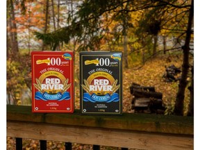For a limited time we are bringing back the box n the original 1.35Kg format to help celebrate Red River Cereal's 100th Anniversary! Available in either the iconic Red Box, or dressed up in a new Black Box, designed for this formal occasion! Both boxes are limited print editions, get one before they are gone!