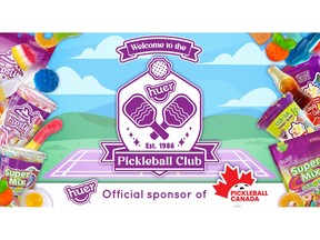 Canadian confectionary brand, Huer Foods, named Pickleball Canada's latest sponsor