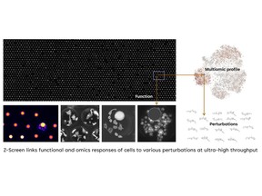 Z-Screen links functional and omics responses of cells to various perturbations at ultra-high throughput