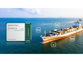 Quectel's satellite communication module CC200A-LB has achieved CE, FCC, IC, and RCM certifications. The module delivers a reliable and uninterrupted global network connection, making it an ideal solution for scenarios where cellular networks may be limited.