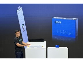 SES Founder and CEO Qichao Hu at Battery World 2023