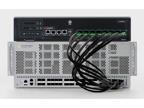 The Keysight APS-M8400, the industry's first and highest density 8-port 400GE Quad Small Form Factor Pluggable Double Density network security test platform is used to validate the hyperscale distributed denial of service defense capabilities and carrier-grade performance of the FortiGate 4800F next generation firewall.