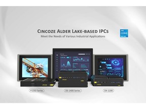 Cincoze Alder Lake-based IPCs Meet the Needs of Various Industrial Applications