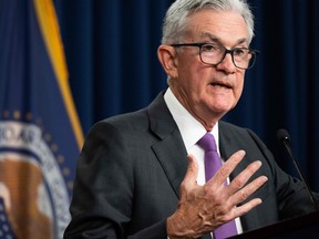 U.S. Federal Reserve chair Jerome Powell.
