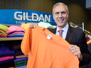 Gildan Activewear's long-time chief executive Glenn Chamandy is out with the co-founder of the company announcing saying that he was terminated without cause.