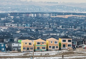 Homes in northern Calgary