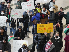 Faculty, staff and students at Toronto's York University