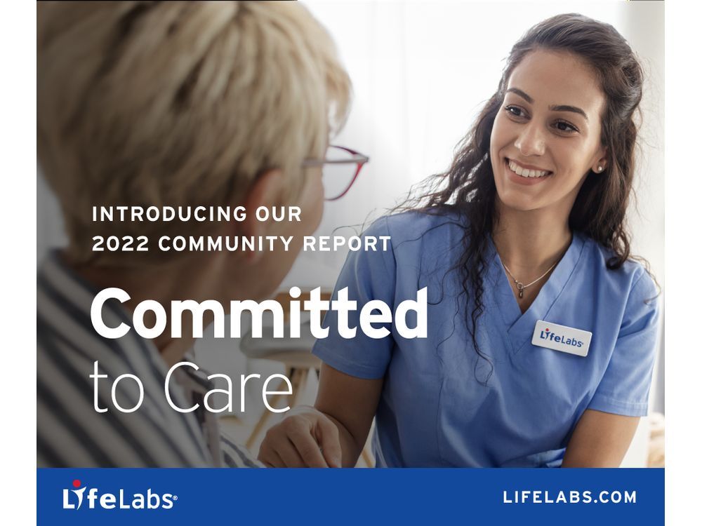LifeLabs Proudly Presents 2022 Community Report to Care