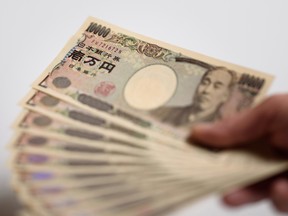 The flip side of a higher yen is lower Japanese bond prices.