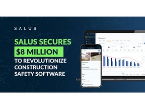 SALUS, a Vancouver-based software company, has successfully closed $8 million in a Series A funding round from New York investors to support their mission to revolutionize safety for construction and other labour-focused industries.